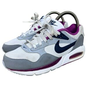 Nike Air Max Correlate Shoes Womens Size 8 White Gray Pink Sneakers 511417-101